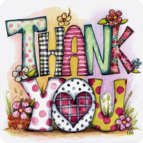 100 Colorful Thank You Cards + 100 Matching Large Stickers! Bonus for BIN! - Picture 7 of 8